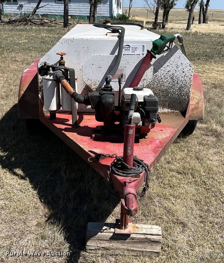 image for item DS8388 Palmer PLB-600  fuel trailer