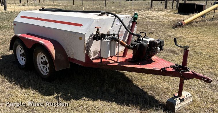 image for item DS8388 Palmer PLB-600  fuel trailer