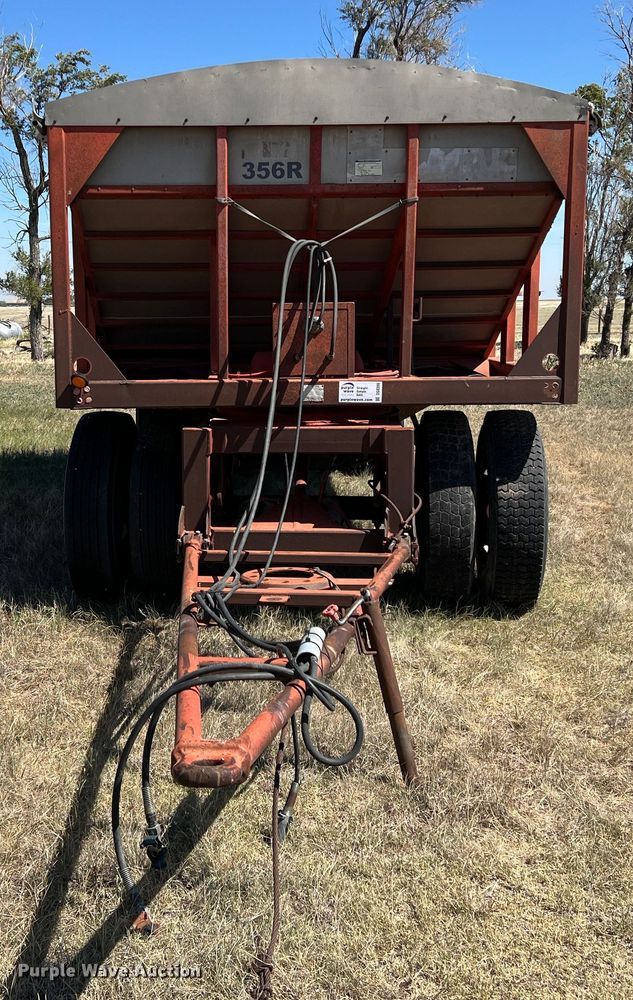 image for item DS8389 1980 Targ  bottom dump trailer