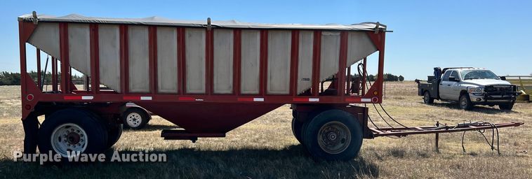 image for item DS8389 1980 Targ  bottom dump trailer
