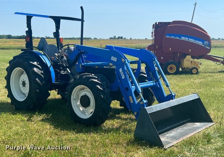image for item HL9183 2015 New Holland Workmaster 75  MFWD tractor