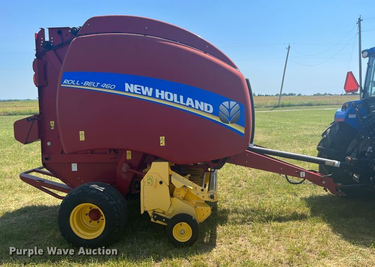 image for item HL9184 New Holland 460RB  round baler