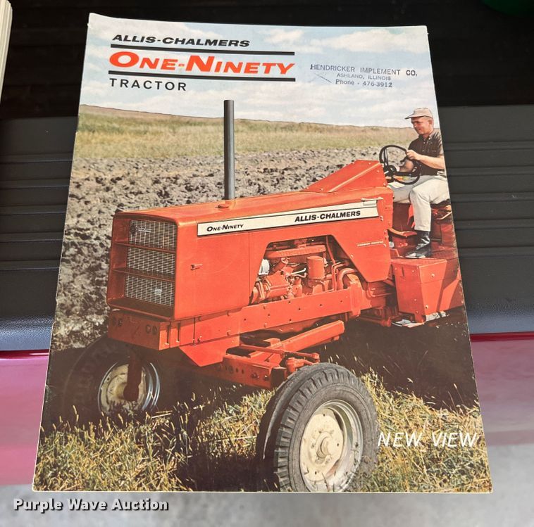 image for item HL9235 1965 Allis Chalmers One-Ninety XT  tractor
