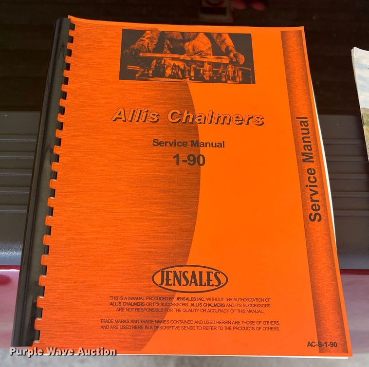 image for item HL9235 1965 Allis Chalmers One-Ninety XT  tractor