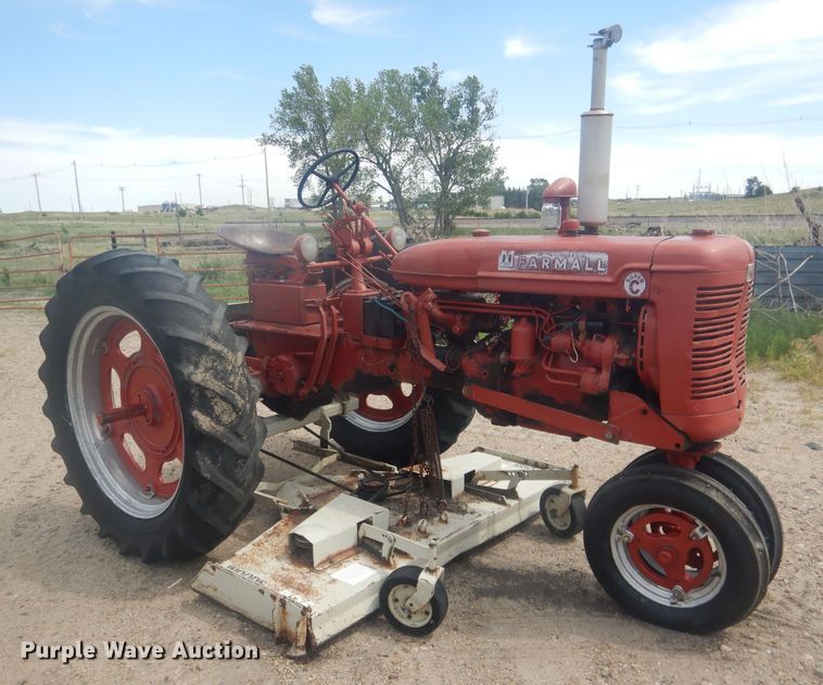 image for item HU9427 Farmall Super C  tractor