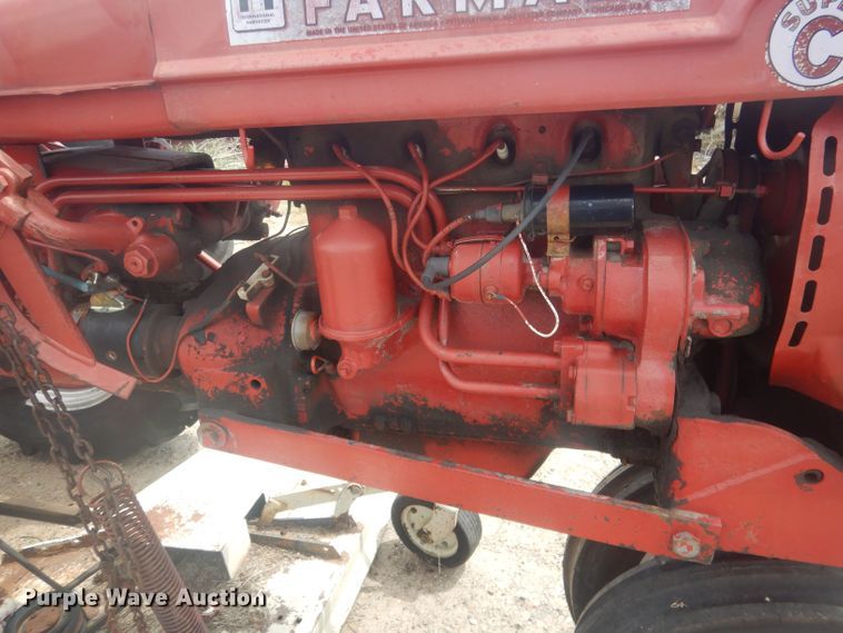 image for item HU9427 Farmall Super C  tractor