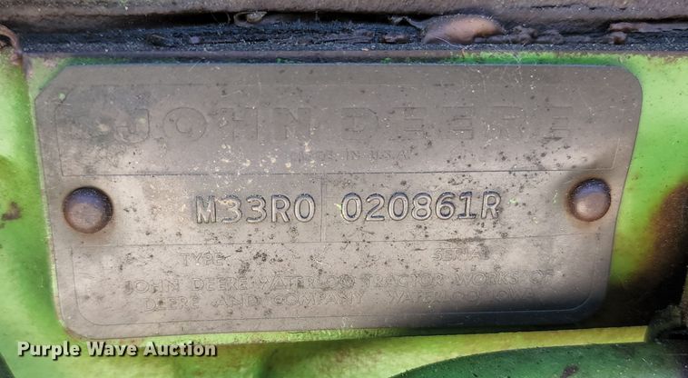 image for item JA9937 John Deere 5020  tractor