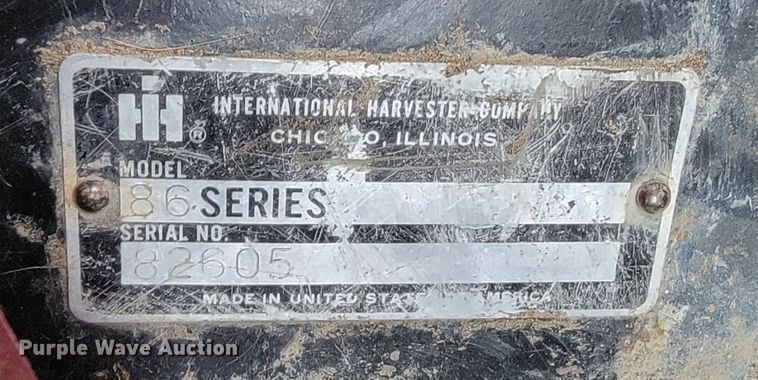 image for item JC9809 1979 International 1486  tractor