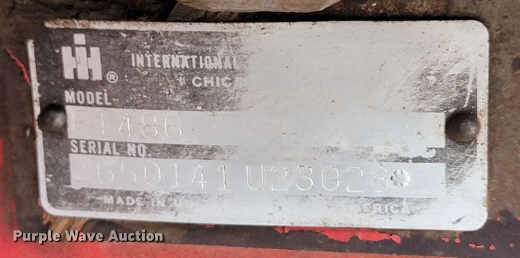 image for item JC9809 1979 International 1486  tractor