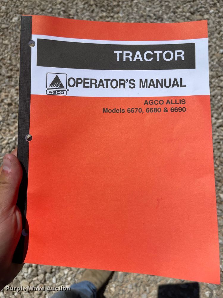 image for item LF9213 AGCO Allis 6680  tractor