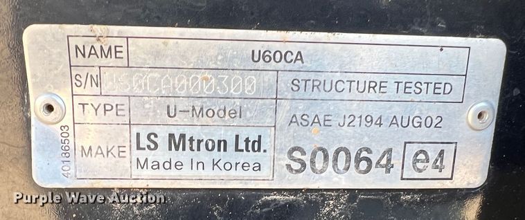 image for item LI9335 LS 5020  tractor