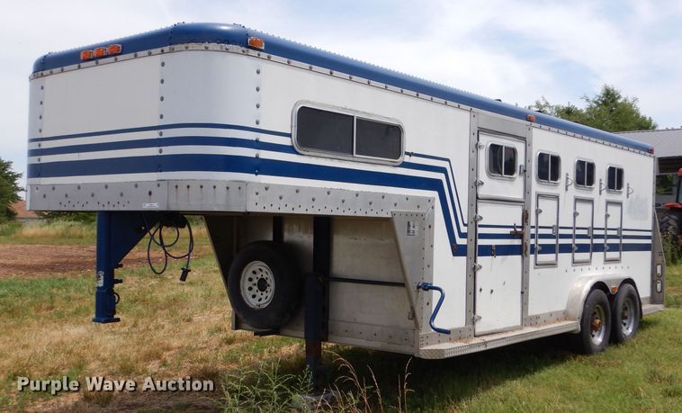 image for item LP9412 1987 Charmac  livestock trailer