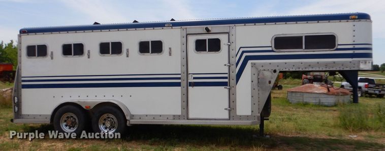 image for item LP9412 1987 Charmac  livestock trailer