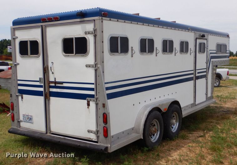 image for item LP9412 1987 Charmac  livestock trailer