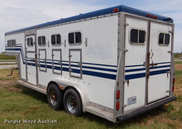 image for item LP9412 1987 Charmac  livestock trailer