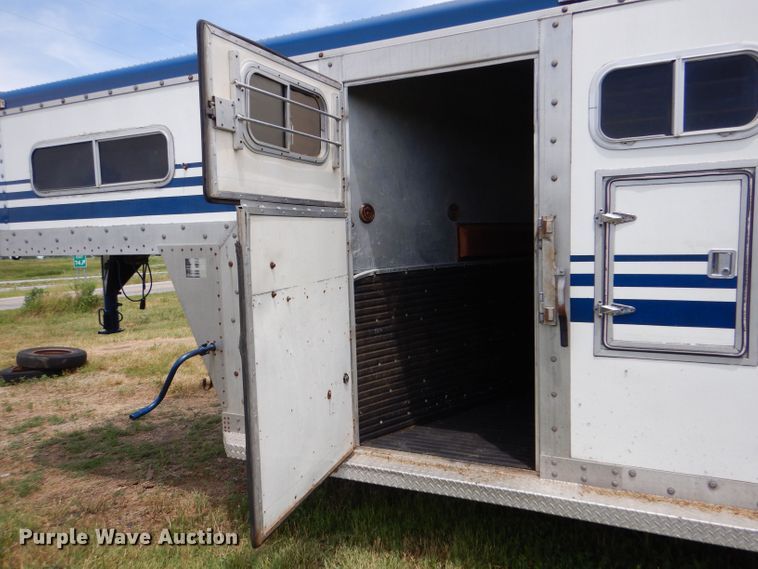 image for item LP9412 1987 Charmac  livestock trailer