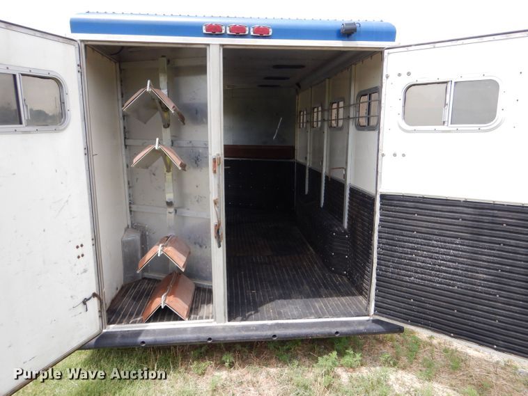 image for item LP9412 1987 Charmac  livestock trailer