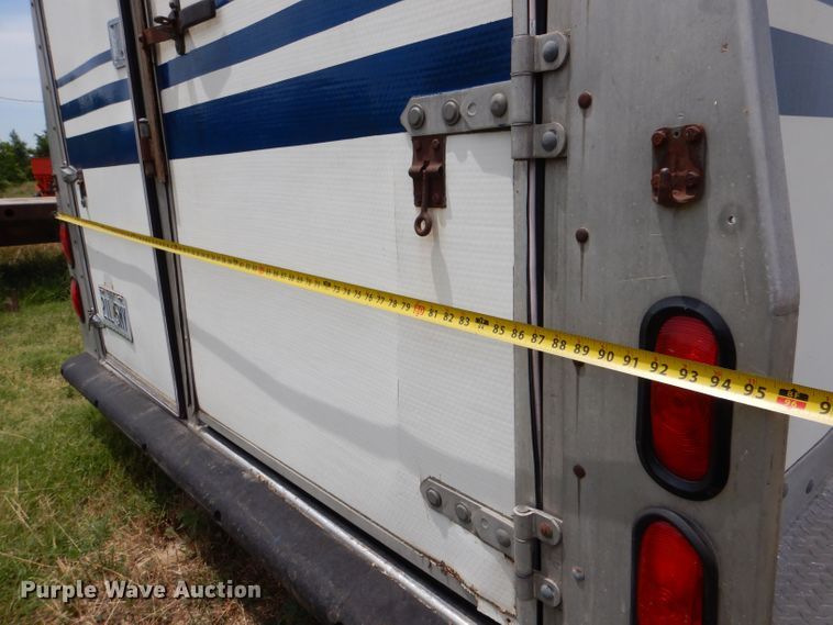 image for item LP9412 1987 Charmac  livestock trailer