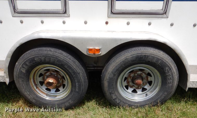 image for item LP9412 1987 Charmac  livestock trailer