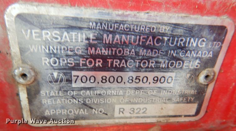 image for item LP9422 1975 Versatile 900  4WD tractor