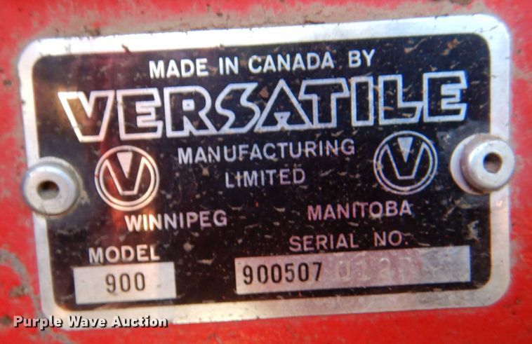 image for item LP9422 1975 Versatile 900  4WD tractor