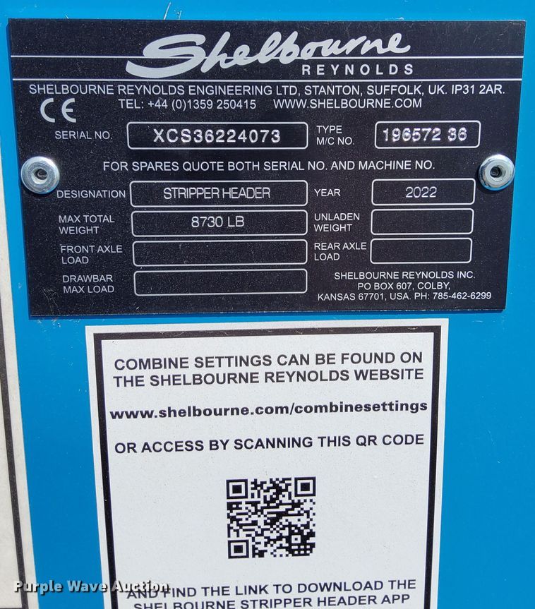 image for item LP9440 2022 Shelbourne-Reynolds XCS36  stripper head