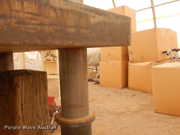 image for item LT9826 Shop built  200 ton steel press