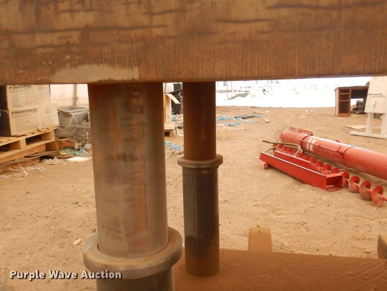 image for item LT9826 Shop built  200 ton steel press