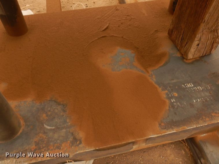 image for item LT9826 Shop built  200 ton steel press