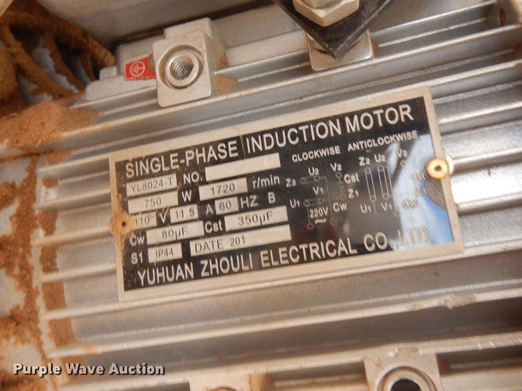 image for item LT9826 Shop built  200 ton steel press