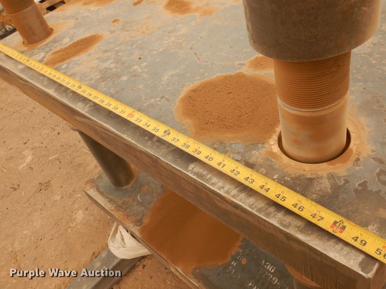 image for item LT9826 Shop built  200 ton steel press