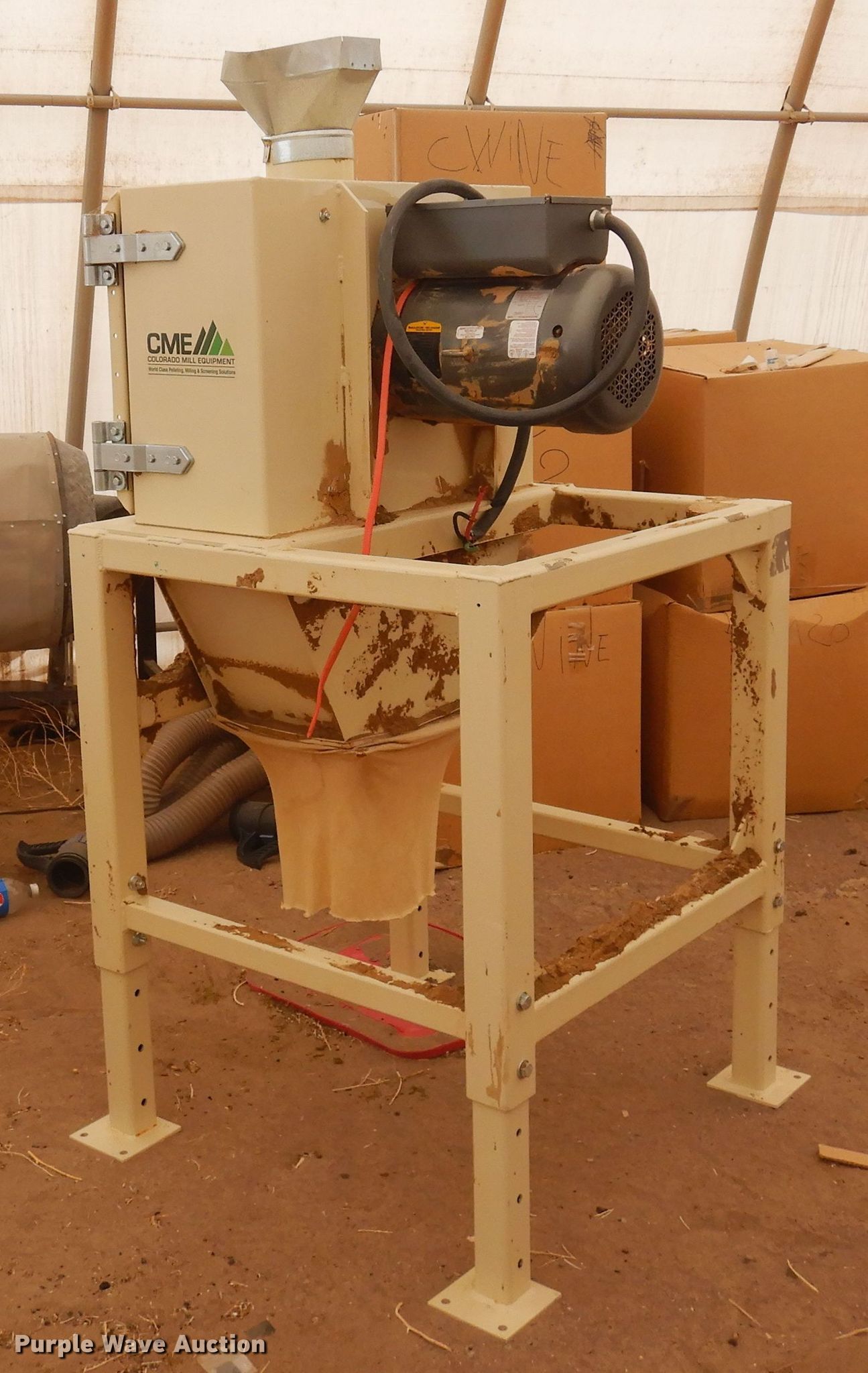 Colorado Mill Equipment HMSVB hammer mill in Hooper, CO Item LT9828