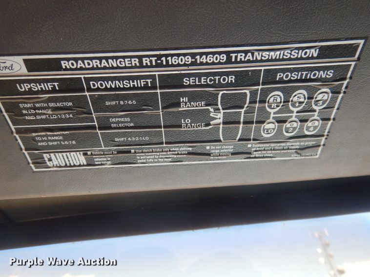 image for item DJ1257 1986 Ford LN9000  semi truck