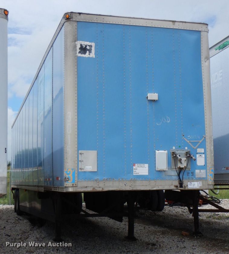 image for item DM2327 2003 Wabash National  dry van trailer