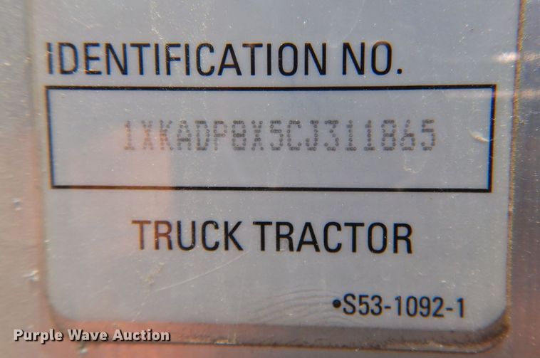 image for item DP4357 2012 Kenworth T660  semi truck