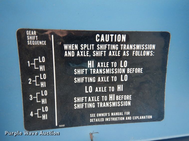 image for item DP5534 1987 GMC TopKick C7000  truck cab and chassis