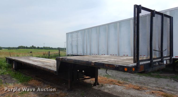 image for item DP5607 1989 Transcraft DTLM 22-48  drop deck trailer