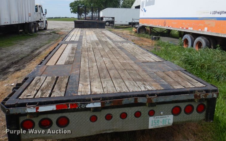 image for item DP5607 1989 Transcraft DTLM 22-48  drop deck trailer