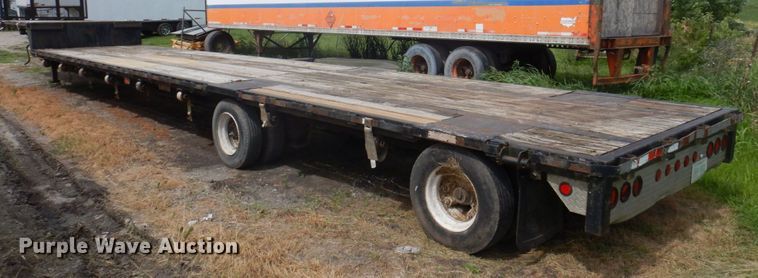 image for item DP5607 1989 Transcraft DTLM 22-48  drop deck trailer