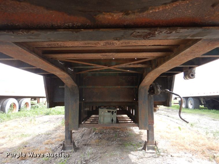 image for item DP5607 1989 Transcraft DTLM 22-48  drop deck trailer