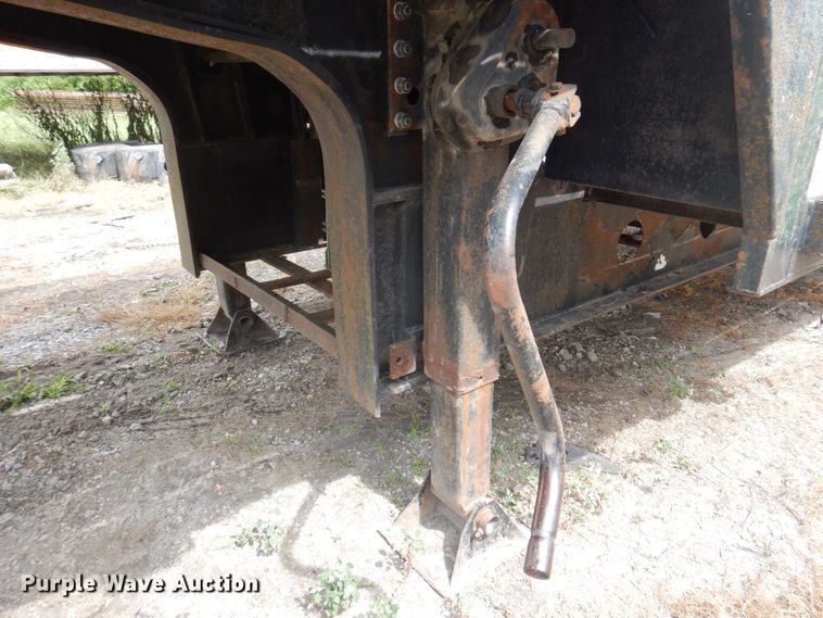 image for item DP5607 1989 Transcraft DTLM 22-48  drop deck trailer