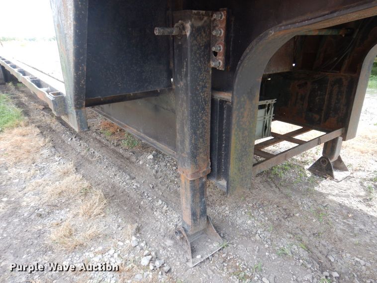 image for item DP5607 1989 Transcraft DTLM 22-48  drop deck trailer