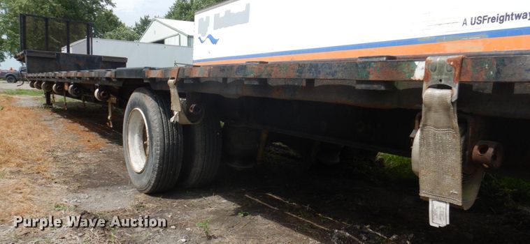 image for item DP5607 1989 Transcraft DTLM 22-48  drop deck trailer
