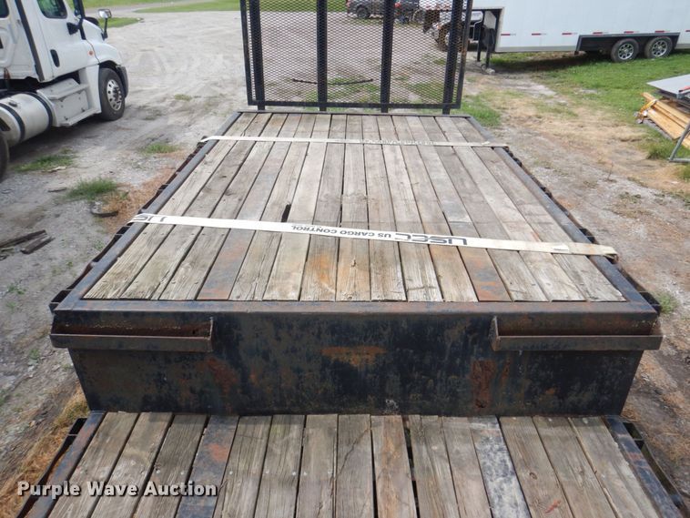 image for item DP5607 1989 Transcraft DTLM 22-48  drop deck trailer