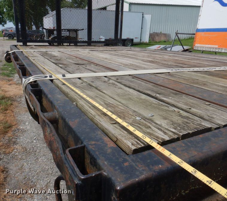 image for item DP5607 1989 Transcraft DTLM 22-48  drop deck trailer