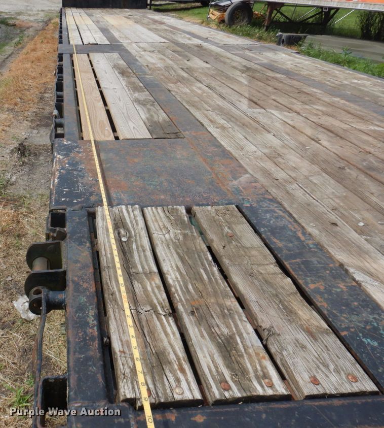 image for item DP5607 1989 Transcraft DTLM 22-48  drop deck trailer