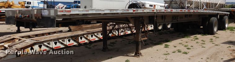 image for item DR1222 1996 Ravens 1448A66  flatbed trailer