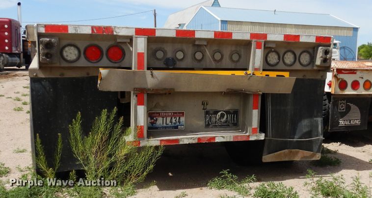 image for item DR1222 1996 Ravens 1448A66  flatbed trailer