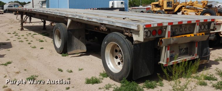 image for item DR1222 1996 Ravens 1448A66  flatbed trailer