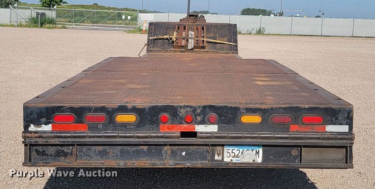 image for item JG9809 2005 Trail-Eze E70HT  drop deck equipment trailer